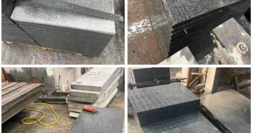 梧州 芝麻黑地铺石材