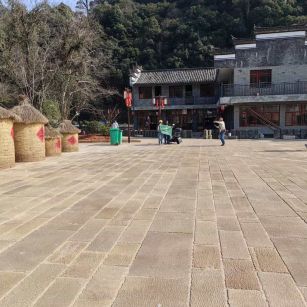 梧州仿古石铺装效果