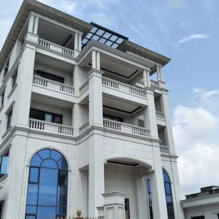 梧州芝麻白别墅干挂效果展示