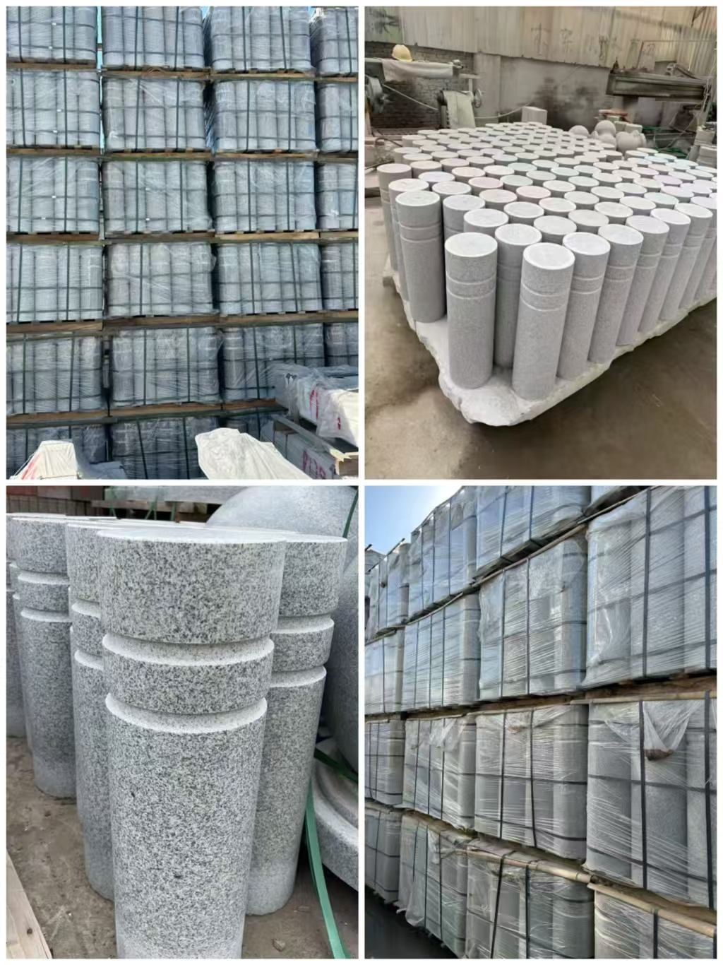 梧州 芝麻白花岗岩挡车柱、隔离柱多少钱